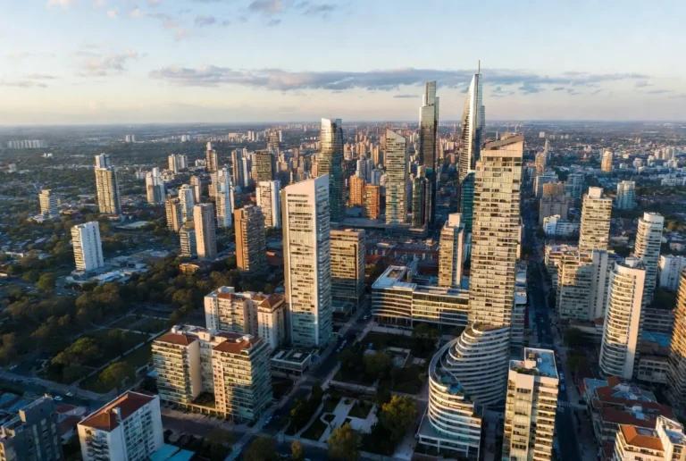 Modern residential and commercial developments in Buenos Aires attracting real estate investors