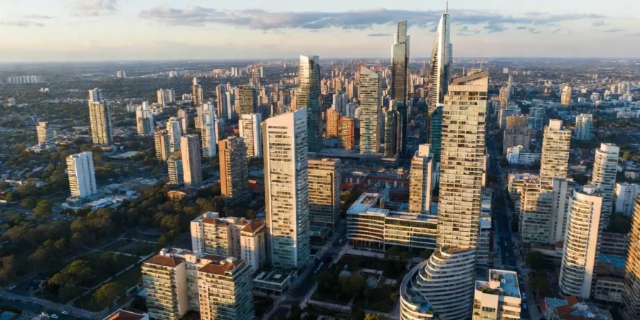 Modern residential and commercial developments in Buenos Aires attracting real estate investors