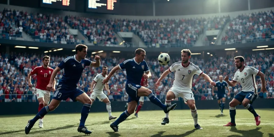 World football superstars competing during FIFA World Cup 2026