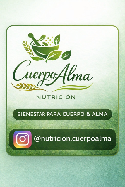 Licenciada en Nutrición. TCA y bajar de peso sin lucha. Enfoque holístico y consciente. @nutricion.cuerpoalma