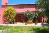 Charming Two-Story Pool Home, Malbec Vineyard & Orchard on 32 Acres with View