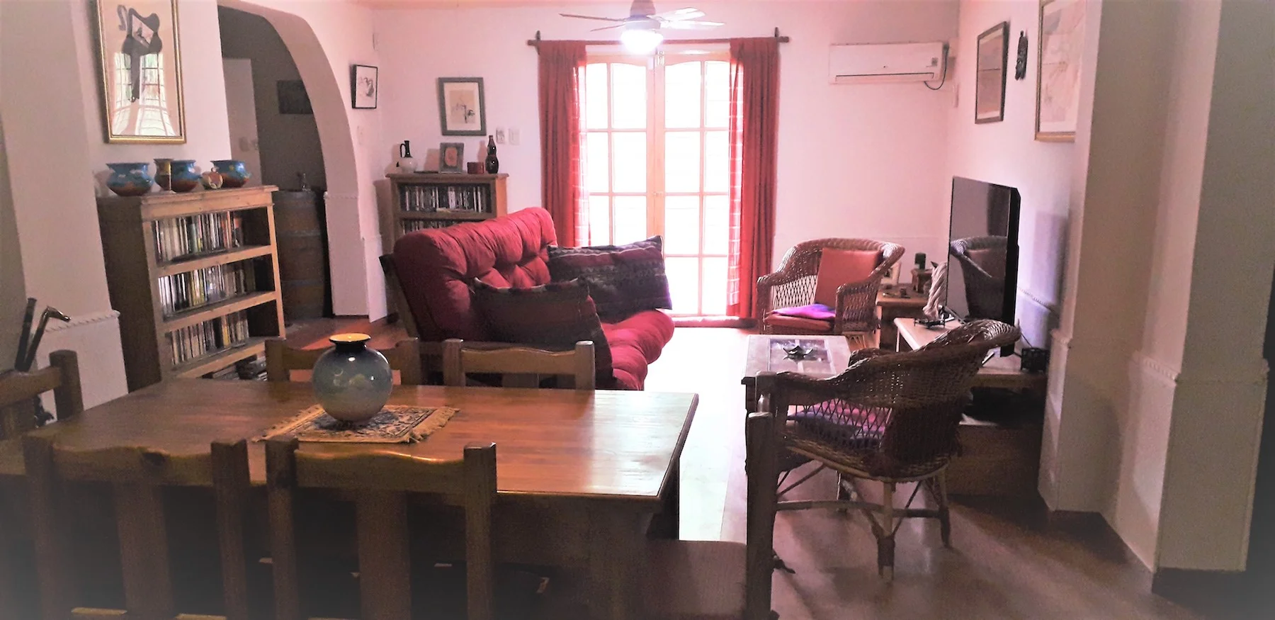 PLEASANT GARDEN HOME! 14.6 Acre Farm with Owner’s Home Small Vineyard & Fruit Trees