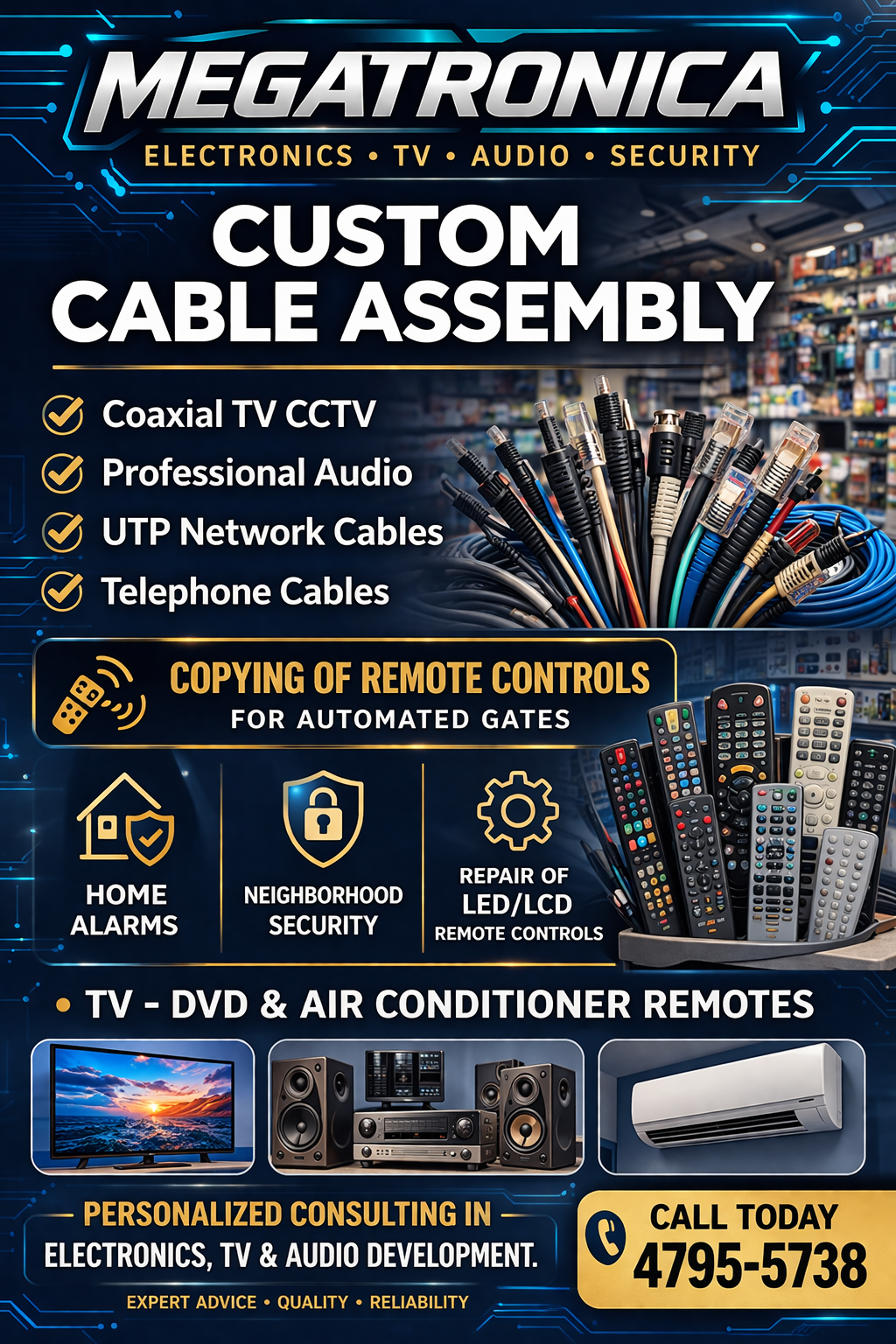 custom cable and components