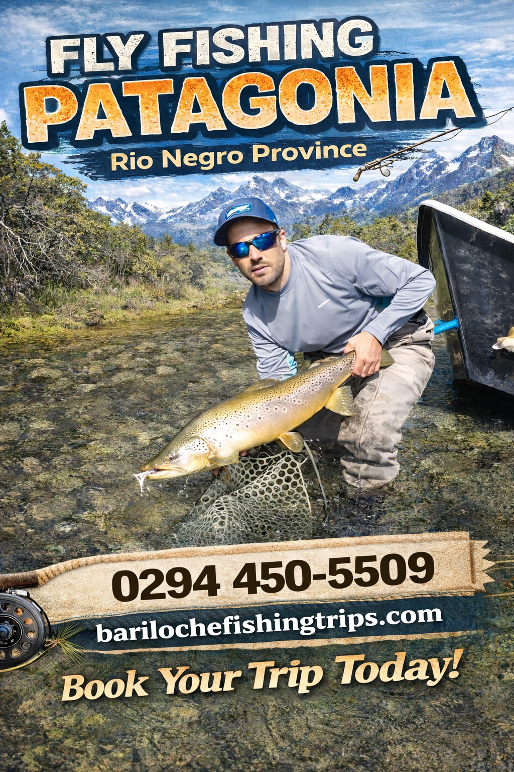 Fly Fishing Guides Bariloche, Patagonia fly fishing guides Argentina