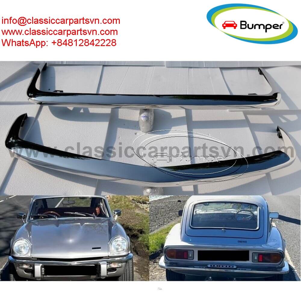 Triumph Spitfire MK4, 1500, GT6 MK3 bumpers